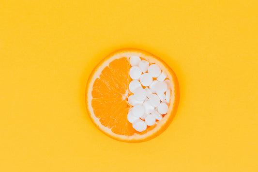 Tabletten in Orange 